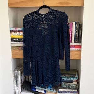 Saylor Lace Romper XS